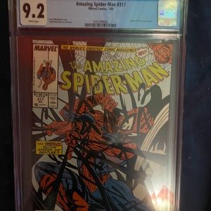 Graded comic book spider man 9.2
